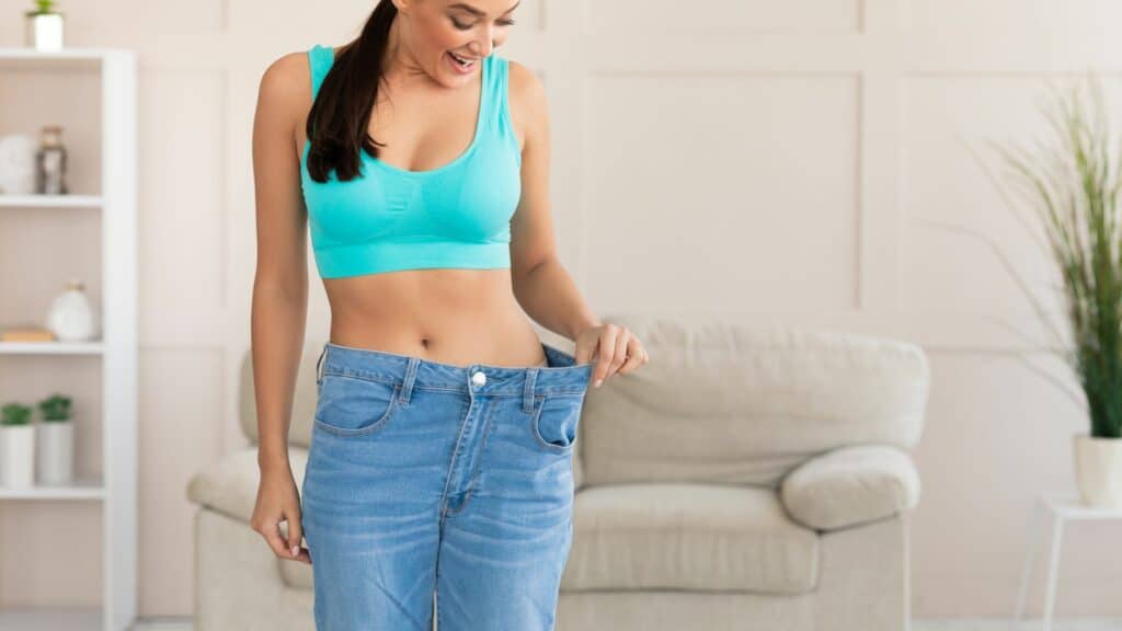 perte de poignée d'amour